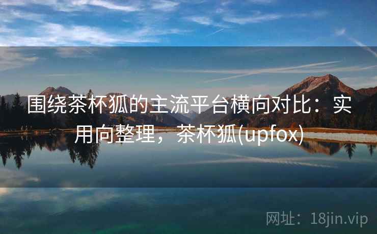 围绕茶杯狐的主流平台横向对比:实用向整理,茶杯狐(upfox) 围绕茶杯狐的主流平台横向对比:实用向整理,茶杯狐(upfox)